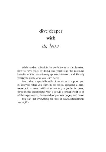 Do Less view 7