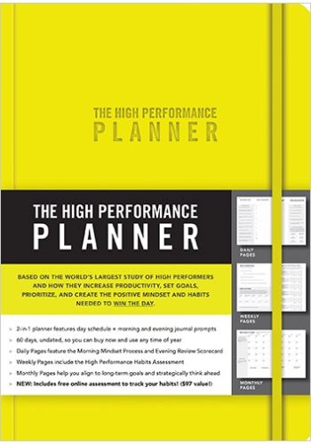 High Performance Planner - Yellow view 1