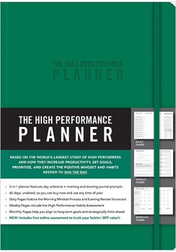 High Performance Planner - Green view 1