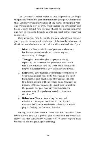 The Greatness Mindset view 2