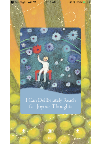 The Law of Attraction Cards App view 4