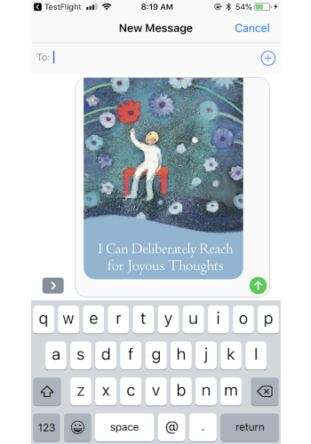 The Law of Attraction Cards App view 5