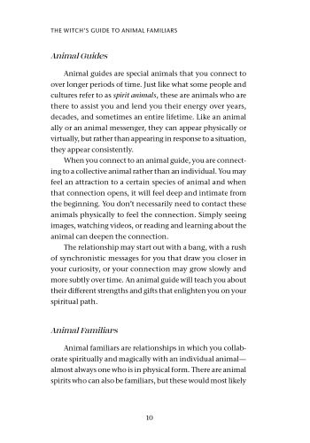 The Witch's Guide to Animal Familiars view 3
