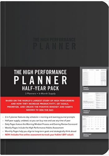High Performance Planner - Half Year Pack