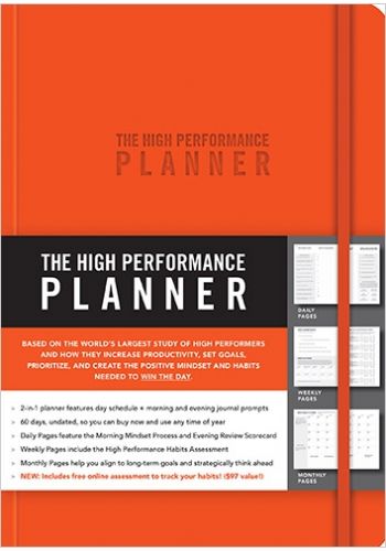 High Performance Planner - Orange