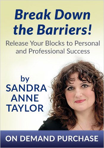 Break Down the Barriers! Release Your Blocks to Personal and Professional Success