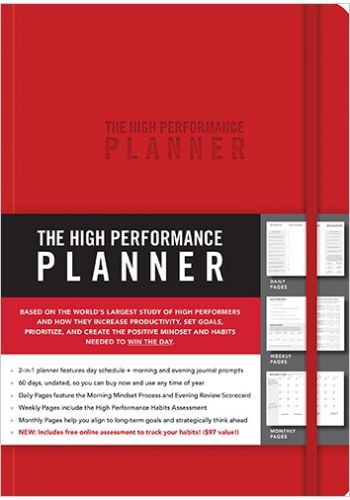 High Performance Planner - Red