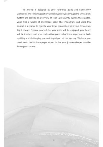The Enneagram Type 8 Journal view 9