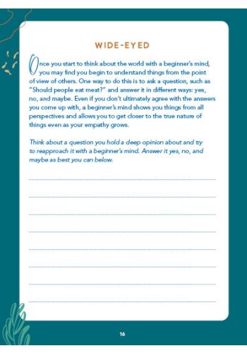Zen Meditations Journal view 3