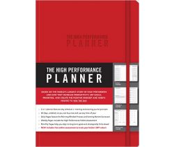 High Performance Planner - Red